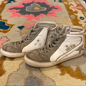 ⭐️⭐️Golden Goose Size 39 Grey Suede Slides⭐️⭐️